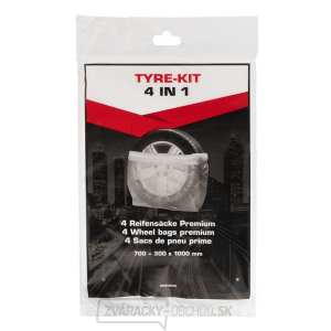 Súprava ochranných vakov na kolesá TYRE KIT SR (4 ks) Súprava ochranných vakov na kolesá TYRE KIT SR (4 ks) gallery main image