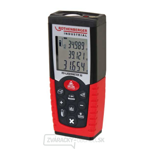 Rothenberger - laserový merač vzdialenosti do 50m Rothenberger - laserový merač vzdialenosti do 50m gallery main image