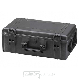 MAX Plastový kufor, 574x361xH 225mm, IP 67, farba čierna