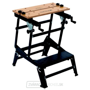 Pracovný stôl, nastaviteľný, rozmery 60,5x71,5x (21-77) cm