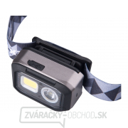 čelovka 500L, Dual Power - Li-ion alebo AAA, USB nabíjanie, s IR čidlom, OSRAM LED + COB LED čelovka 500L, Dual Power - Li-ion alebo AAA, USB nabíjanie, s IR čidlom, OSRAM LED + COB LED náhled