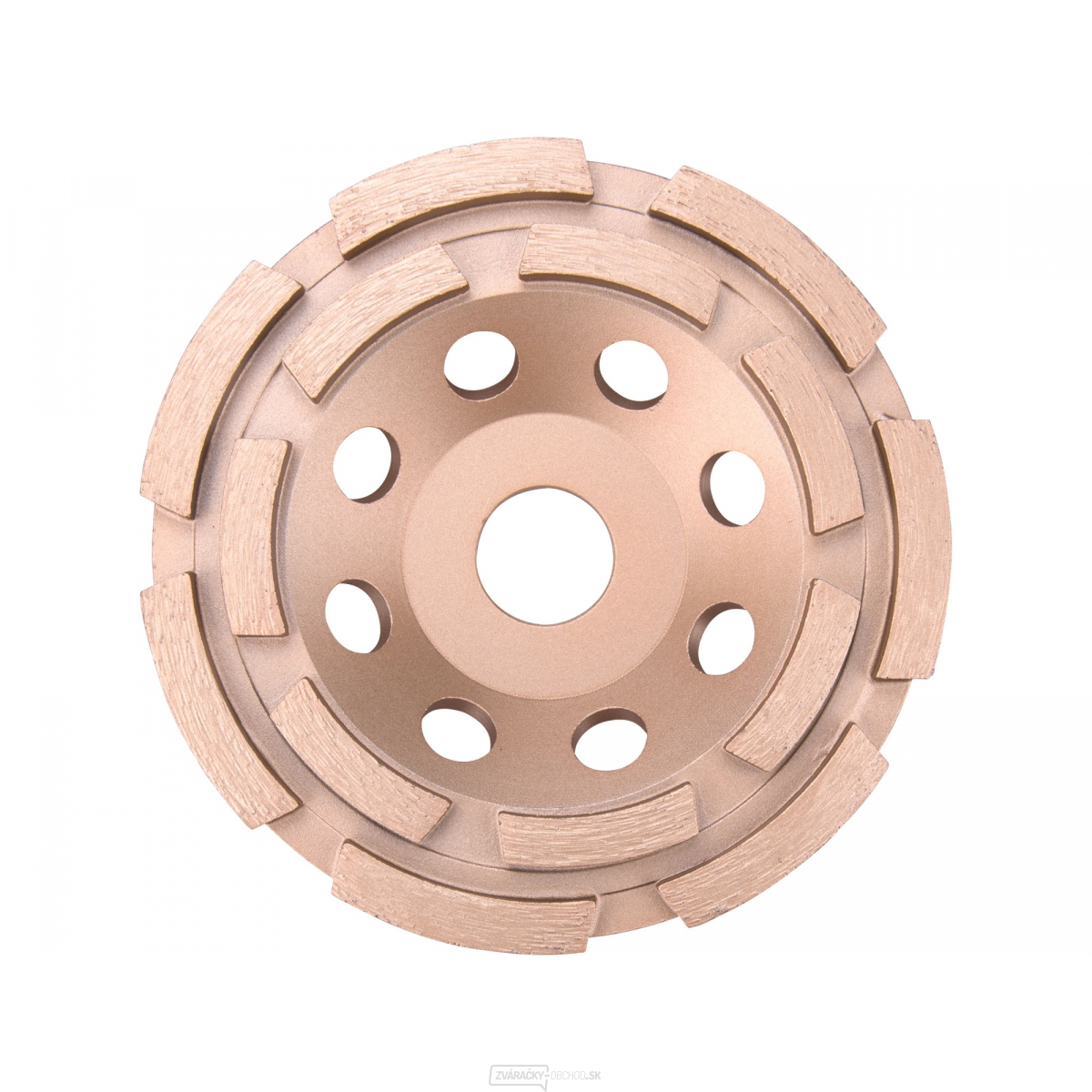 Kotúč diamantový brúsny dvojradový, O 125x22,2mm