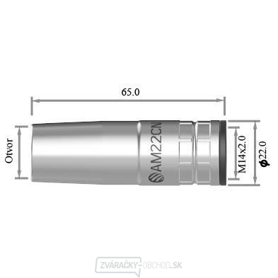 Tryska ARC M22 kužeľová (balenie 5 ks) Tryska ARC M22 kužeľová (balenie 5 ks) gallery main image