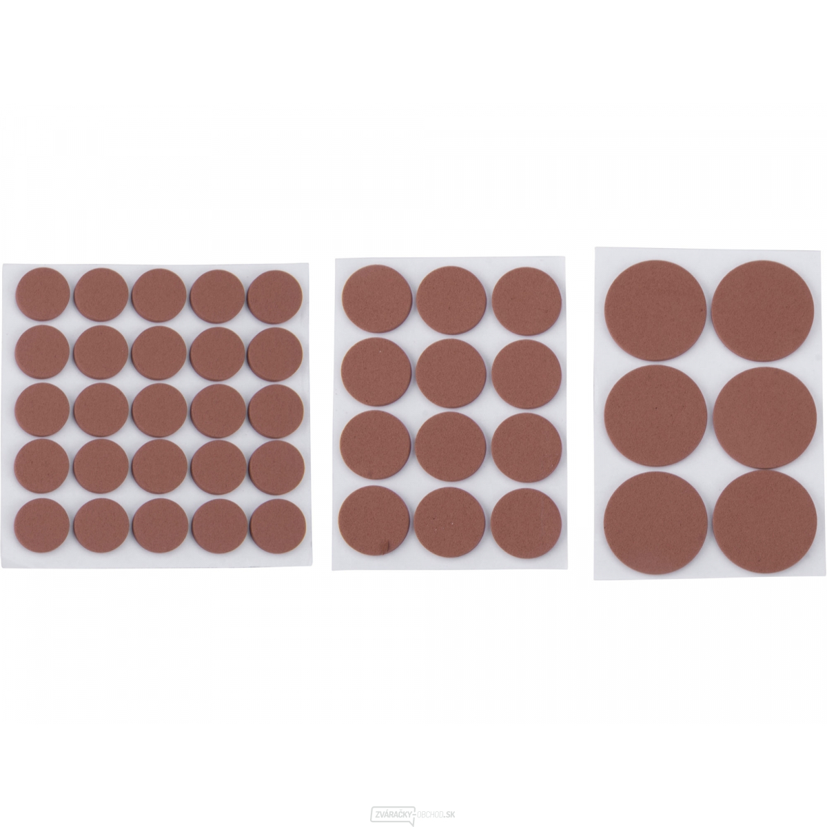 Chrániče samolepiace sada, 43ks, O 20-25-38mm