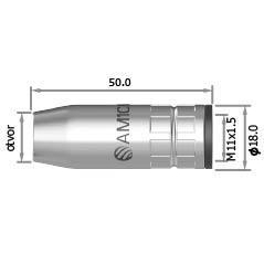 Hubice ARC M1 kónická - 1ks