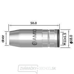 Hubice ARC M1 kónická - 1ks