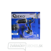 Aku skrutkovač-vŕtačka 18V, 45 Nm, 2 rýchlosti Aku skrutkovač-vŕtačka 18V, 45 Nm, 2 rýchlosti náhled