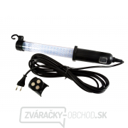 Montážna lampa LED, 60 + 9 diód, elektrická 230V, s hákom a magnety gallery main image