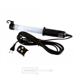 Montážna lampa LED, 60 + 9 diód, elektrická 230V, s hákom a magnety