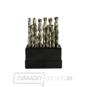 Sada strieborných vrtákov do kovu GEKO 1-13mm/25ks (20) Náhľad