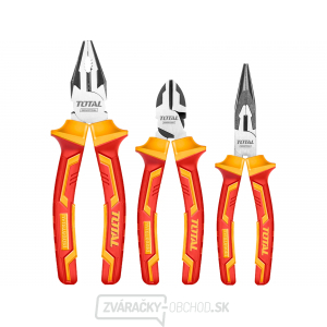 Elektrikárske kliešte, sada 3ks, industrial, 1000V, CrV Elektrikárske kliešte, sada 3ks, industrial, 1000V, CrV gallery main image
