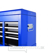 Dielenský vozík nevybavený, 2dielny s nadstavbou - bedňou, 9 zásuviek náhled