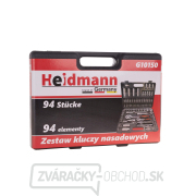 Súprava 94-dielnych kľúčov, 1/4