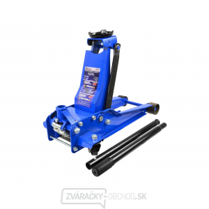 Hydraulický zdvihák 4t, pojazdný, nízkoprofilový, 100 - 520 mm Hydraulický zdvihák 4t, pojazdný, nízkoprofilový, 100 - 520 mm gallery main image