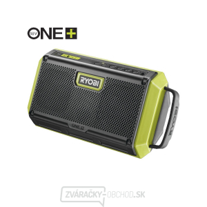 Ryobi RBT18-0 aku 18 V Bluetooth reproduktor ONE + (bez batérie a nabíjačky) gallery main image