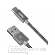 Kábel YENKEE YCU 302 GY USB A 2.0/USB C 2m sivý gallery main image