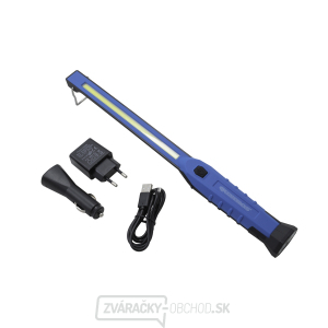 Dielenská lampa, úzka, LED COB 3W, nabíjací - Quatros QS16152 Dielenská lampa, úzka, LED COB 3W, nabíjací - Quatros QS16152 gallery main image