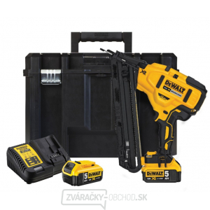 Aku klincovačka DeWALT 18V DCN650P2 2x5,0Ah