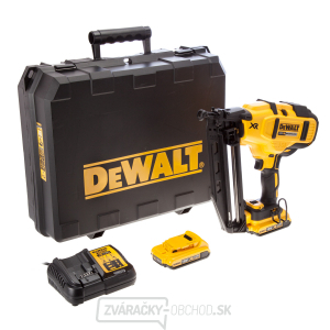 Aku nastreľovacia pištoľ DeWALT DCN660D2 18 V XR Li-Ion 2x2,0 Ah (Bezuhlíková)