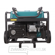 Elektrocentrála benzínová, 7,5HP/3,5kW, podvozok, elektrický štart Náhľad