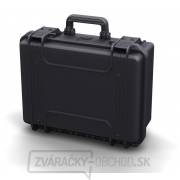 MAX Plastový kufor, 380x270xH 160mm, IP 67, farba čierna Náhľad