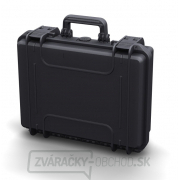 MAX Plastový kufor, 380x270xH 115mm, IP 67, farba čierna Náhľad