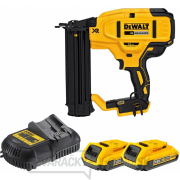 Aku bezuhlíkové dokončovacie klincovačka 2x2,0Ah 18V DeWALT DCN680D2 náhled