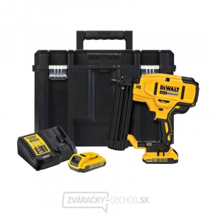 Aku bezuhlíkové dokončovacie klincovačka 2x2,0Ah 18V DeWALT DCN680D2