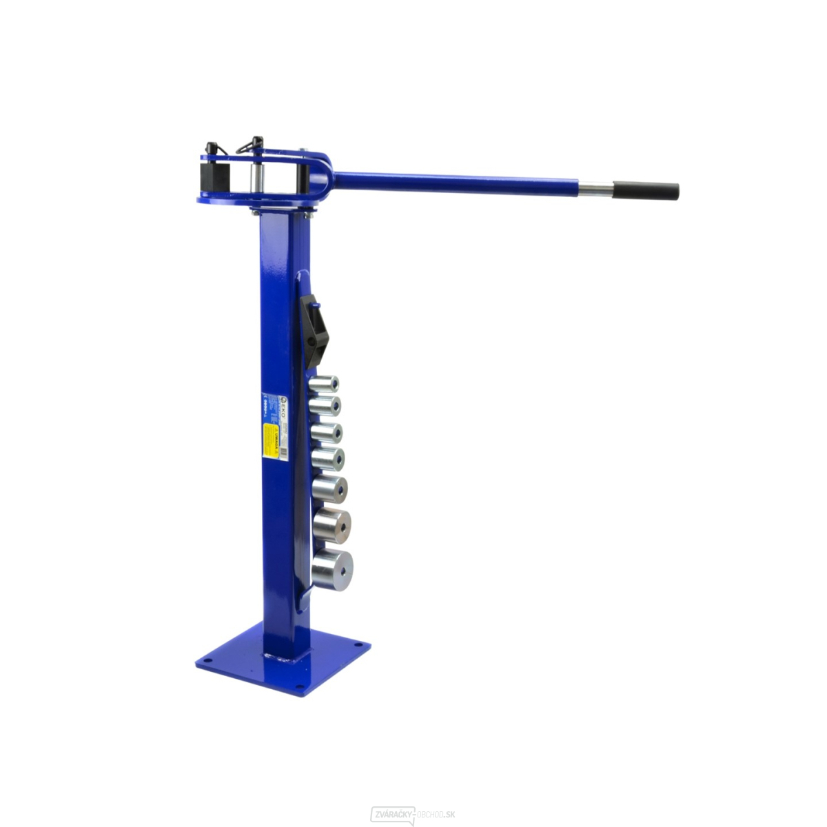 Ohýbačka rúrok, tyčí a profilov, ručná, sada 7 profilov