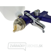 Striekacia pištoľ GEKO HVLP, tryska 1.4 mm, objem 600 ml, regulátor tlaku a odlučovač vody náhled