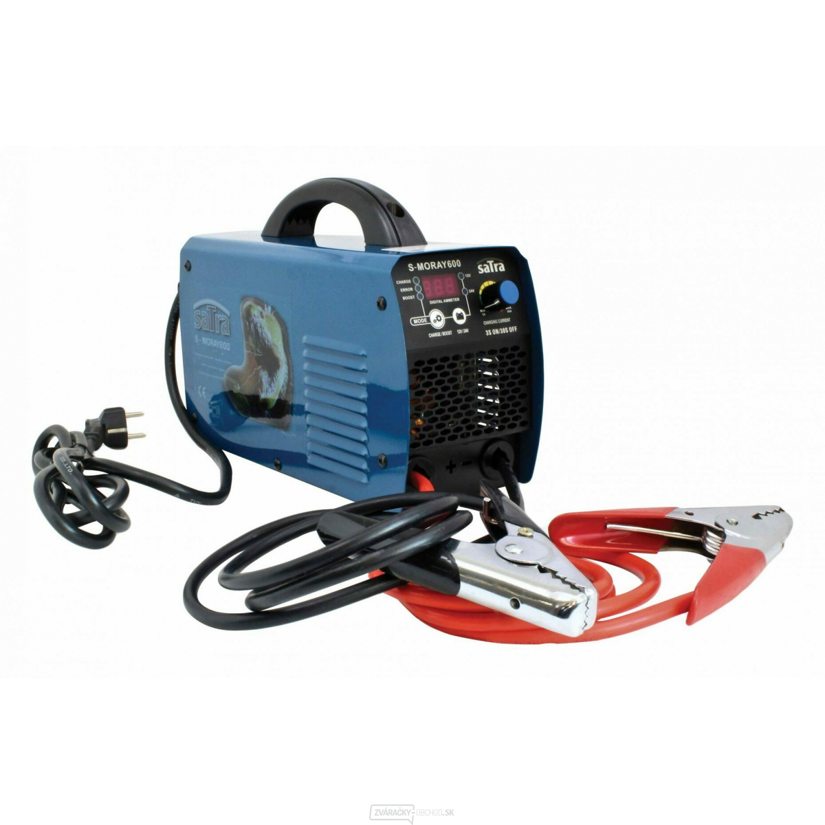 Nabíjačka autobatérií - štartovací zdroj, 12V a 24V, 80 A, 25 - 800 Ah - SATRA gallery main image