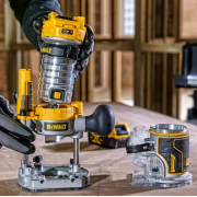 Aku kombinovaná fréza 18V bez aku DeWALT DCW604N Náhľad