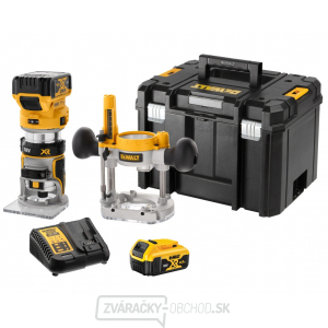 Aku kombinovaná fréza 18V 2x5,0Ah DeWALT DCW604P2