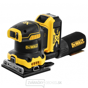 Aku vibračná brúska DeWALT DCW200P2 18V 2x5,0Ah