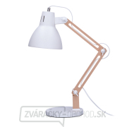 Solight stolná lampa Falun, E27, biela Solight stolná lampa Falun, E27, biela gallery main image