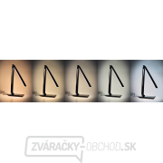 Solight LED stolná lampička stmievateľná, 12W, voľba teploty svetla, USB, čierny lesk náhled