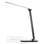 Solight LED stolná lampička stmievateľná, 12W, voľba teploty svetla, USB, čierny lesk Solight LED stolná lampička stmievateľná, 12W, voľba teploty svetla, USB, čierny lesk gallery main image
