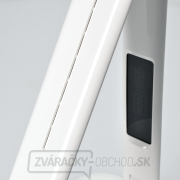 Solight LED stmievateľná stolná lampička s displejom, 6W, voľba teploty svetla, biely lesk náhled