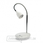 Solight LED stolná lampička, 2.5W, 3000K, podstavec, biela farba Náhľad