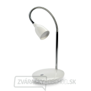 Solight LED stolná lampička, 2.5W, 3000K, podstavec, biela farba Náhľad