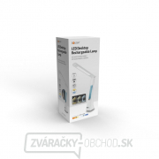 Solight LED stolná lampička nabíjacia, 5W, display, zmena chromatičnosti, USB, biela náhled