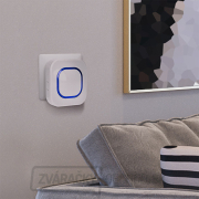 Solight bezdrôtový zvonček, do zásuvky, 250m, biely, learning code Náhľad