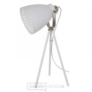 Solight stolná lampa Torino, trojnožka, 52cm, E27, biela