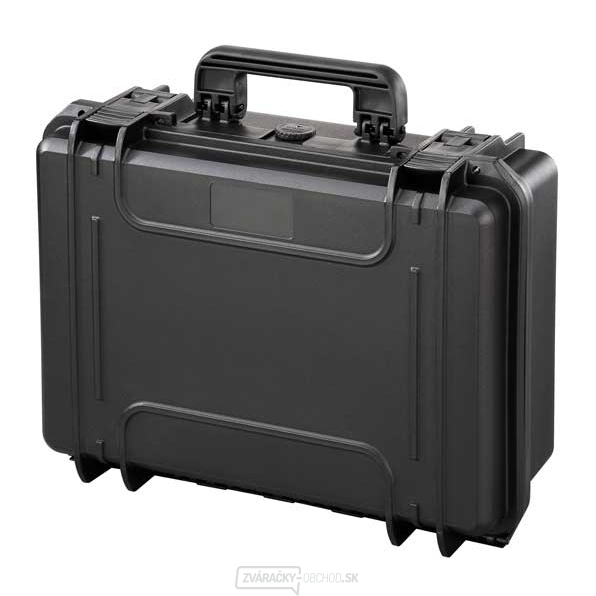 MAX Plastový kufor, 464x366xH 176mm, IP 67, farba čierna