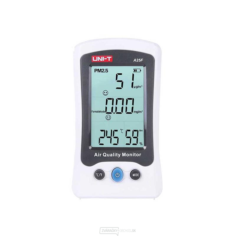 Merač kvality vzduchu UNI-T A25F