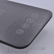 Solight LED stmievateľná lampička s bezdrôtovým nabíjaním, 10W, zmena chromatičnosti, šedá náhled