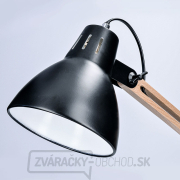 Solight stolná lampa Falun, E27, čierna Náhľad