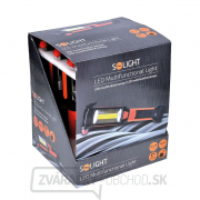 Solight multifunkčné LED svetlo, 3W COB + 1W LED, klip, magnet, flexibilné, 3x AAA náhled