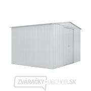 domček GLOBEL 108 STRIEBORNÝ so strešným oknom gallery main image