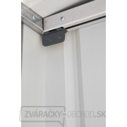 domček GLOBEL 1012 STRIEBORNÝ so strešným oknom náhled